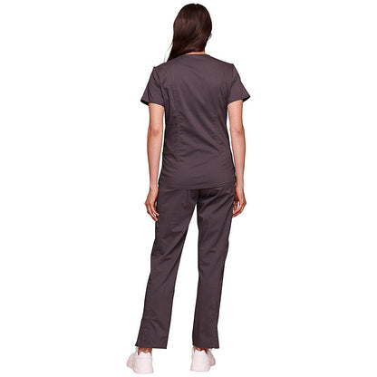Cherokee Revolution WWE688 Maternity Top, Pewter, Size 3XL