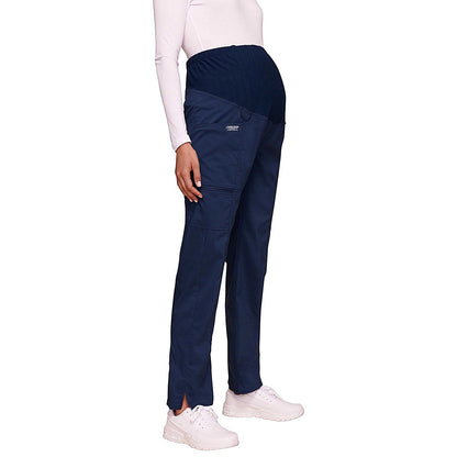 Cherokee WWE155 Revolution Maternity Trousers, Navy, Size 2XL
