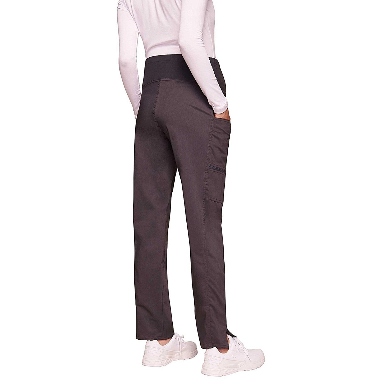 Cherokee WWE155 Revolution Maternity Trousers, Pewter, Size Large
