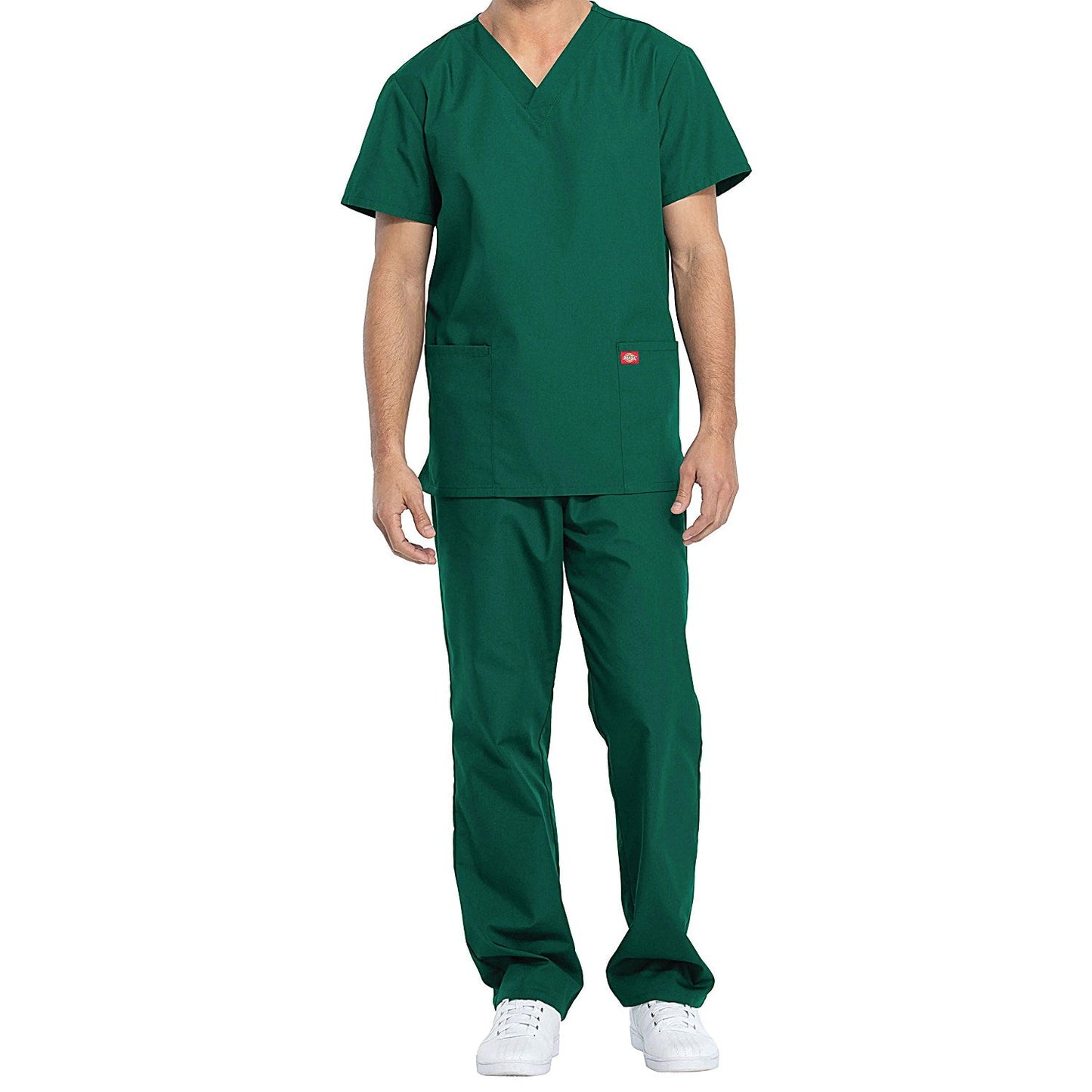 Dickies DKP520C Unisex Scrub Set Top and Trousers, Hunter Green, Size XS Easy2Order : WIS21459