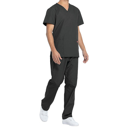 Dickies DKP520C Unisex Scrub Set Top and Trousers, Pewter, Size XS Easy2Order : WIS21479