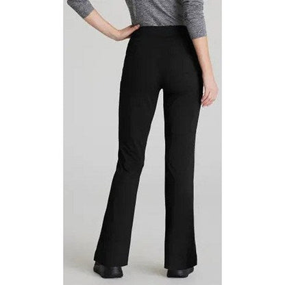 Skechers Slip-ins Glide Knit Flare Scrub Trousers, Black, XL, Tall Leg Easy2Order : WIS21555