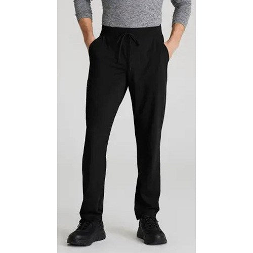 Skechers Slip-ins Rebound Knit Scrub Trousers, Black, XL, Regular Leg