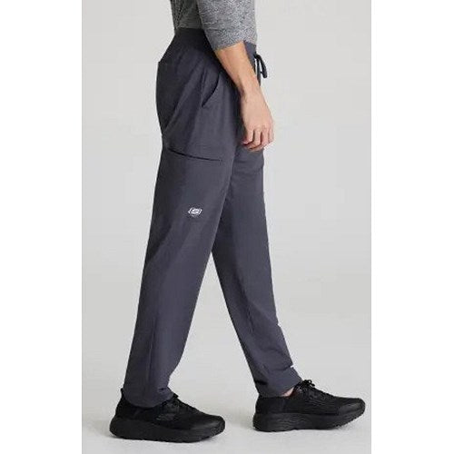 Skechers Slip-ins Rebound Knit Scrub Trousers, Pewter Grey, XL, Regular Leg