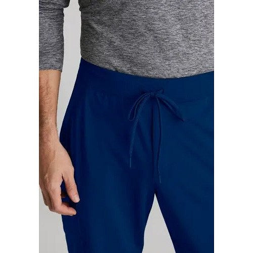Skechers Slip-ins Rebound Knit Scrub Trousers, Navy Blue, XL, Regular Leg