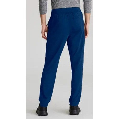 Skechers Slip-ins Rebound Knit Scrub Trousers, Navy Blue, XL, Regular Leg