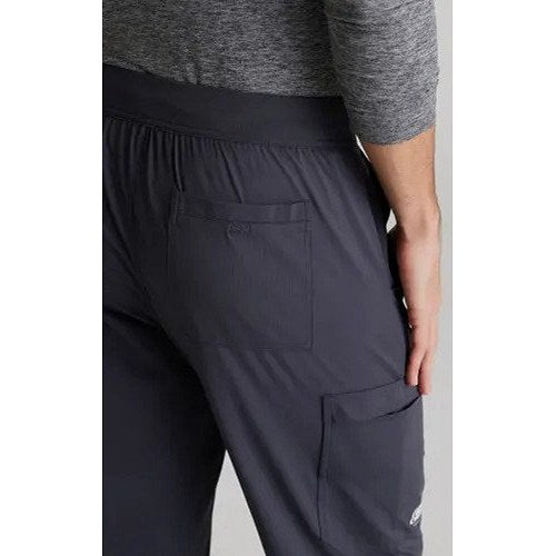 Skechers Slip-ins Rebound Knit Scrub Trousers, Pewter Grey, 5XL, Regular Leg