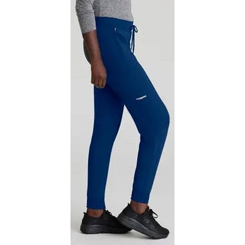 Skechers Slip-ins Pace Knit Scrub Joggers, Navy Blue, Small, Regular Leg Easy2Order : WIS21789