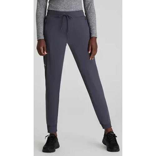 Skechers Slip-ins Pace Knit Scrub Joggers, Pewter Grey, Medium, Tall Leg