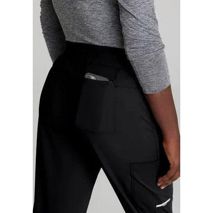Skechers Slip-ins Pace Knit Scrub Joggers, Black, 3XL, Regular Leg