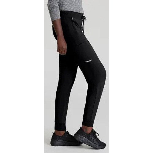 Skechers Slip-ins Pace Knit Scrub Joggers, Black, 5XL, Regular Leg