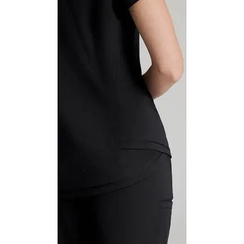 Skechers Slip-ins Flow Knit Scrub Top, Black, 3XL Easy2Order : WIS21951