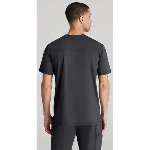 Skechers Slip-ins Flex Knit Scrub Top, Pewter Grey, XS Easy2Order : WIS21992