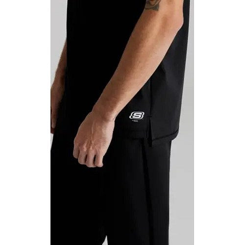 Skechers Slip-ins Flex Knit Scrub Top, Black, 4XL