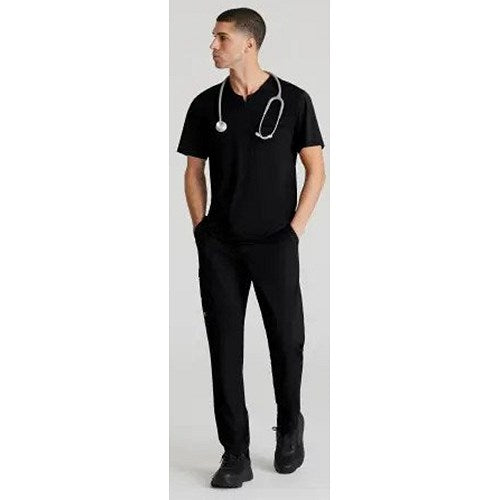 Skechers Slip-ins Flex Knit Scrub Top, Black, 5XL