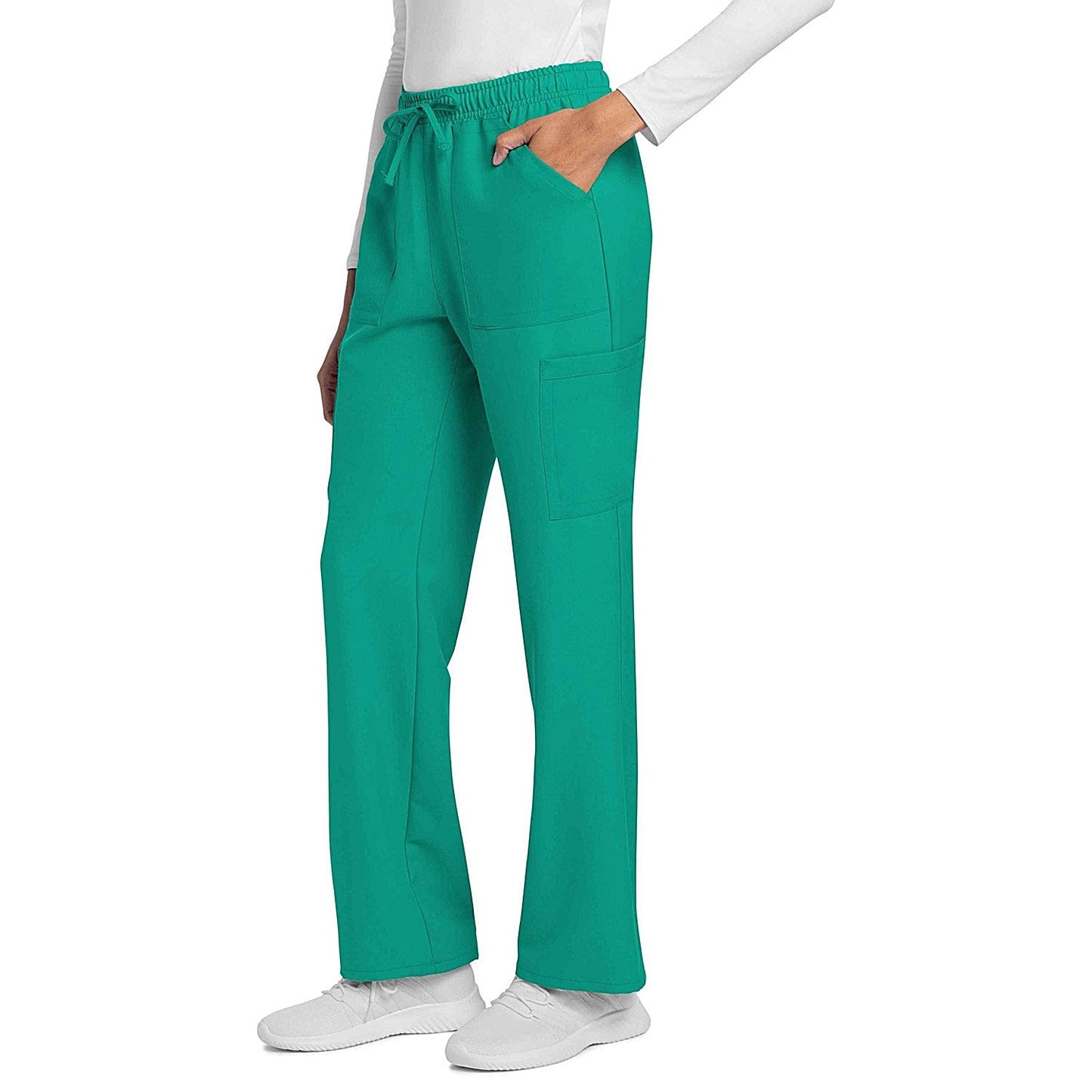 Cherokee Originals Ultra Women's Medical Scrub Trousers, Teal, XL