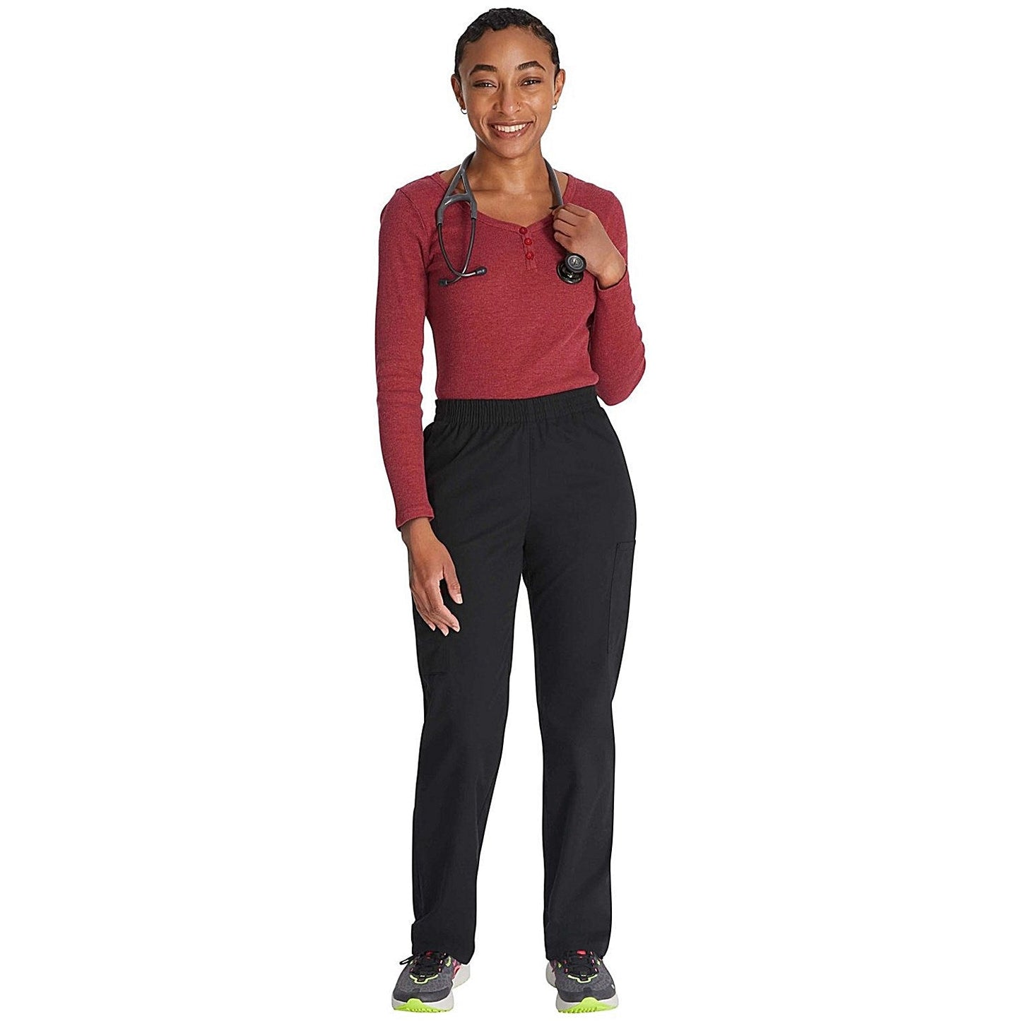 Dickies Signature Tapered Leg Scrub Pants, Black, 3XL
