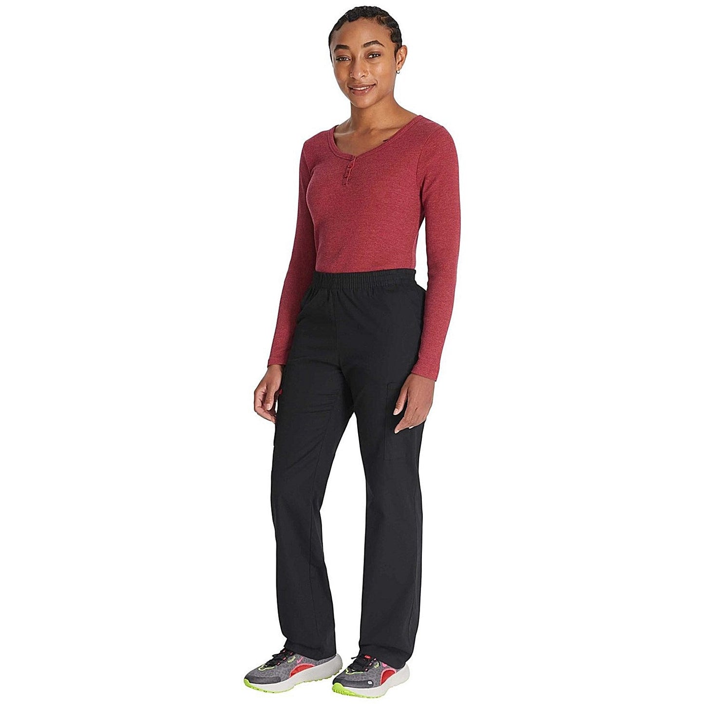 Dickies Signature Tapered Leg Scrub Pants, Black, 3XL