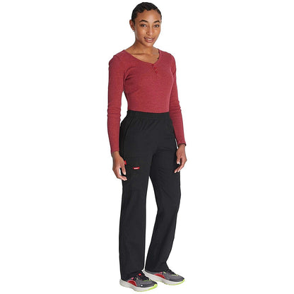 Dickies Signature Tapered Leg Scrub Pants, Black, 3XL