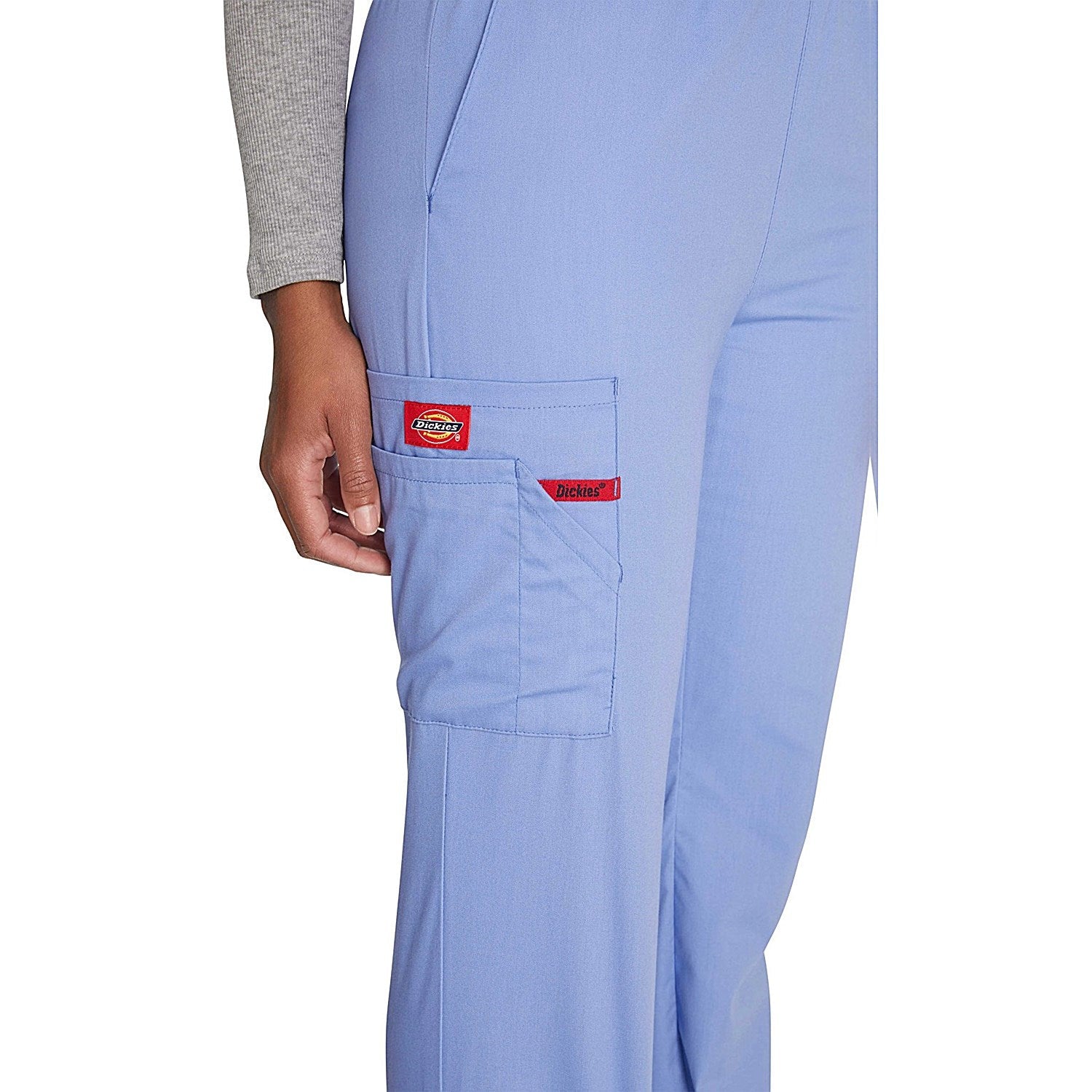 Dickies Signature Tapered Leg Scrub Pants, Ceil Blue, 2XS Easy2Order : WIS22286
