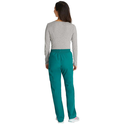 Dickies Signature Tapered Leg Scrub Pants, Hunter Green, 2XL