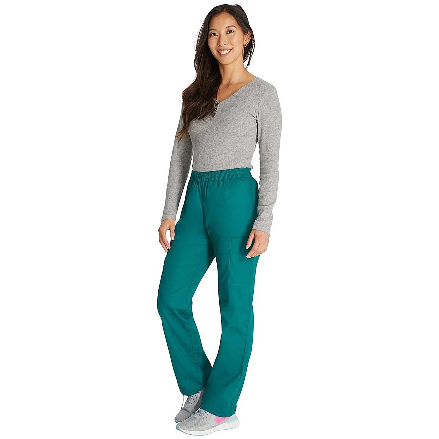 Dickies Signature Tapered Leg Scrub Pants, Hunter Green, XS Easy2Order : WIS22309