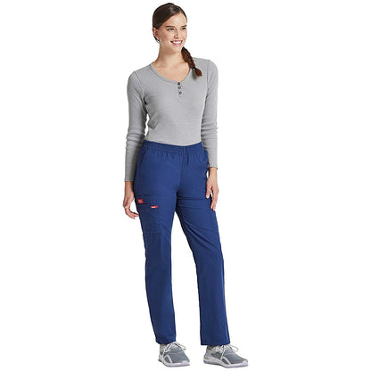 Dickies Signature Tapered Leg Scrub Pants, Navy Blue, Small Easy2Order : WIS22315