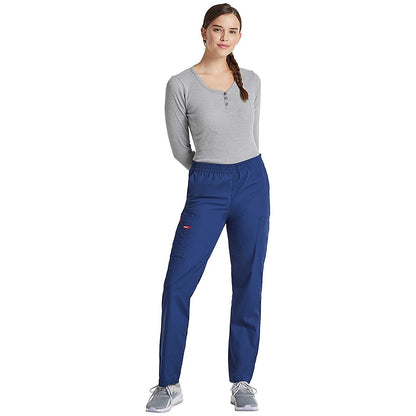Dickies Signature Tapered Leg Scrub Pants, Navy Blue, XS