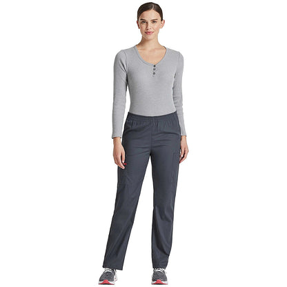Dickies Signature Tapered Leg Scrub Pants, Pewter Grey, Large