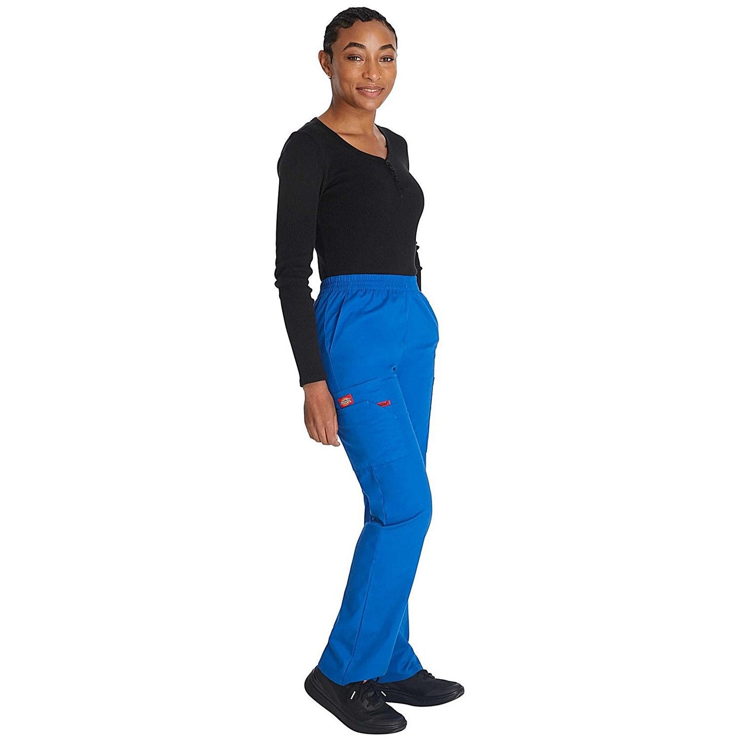 Dickies Signature Tapered Leg Scrub Pants, Royal Blue, 3XL