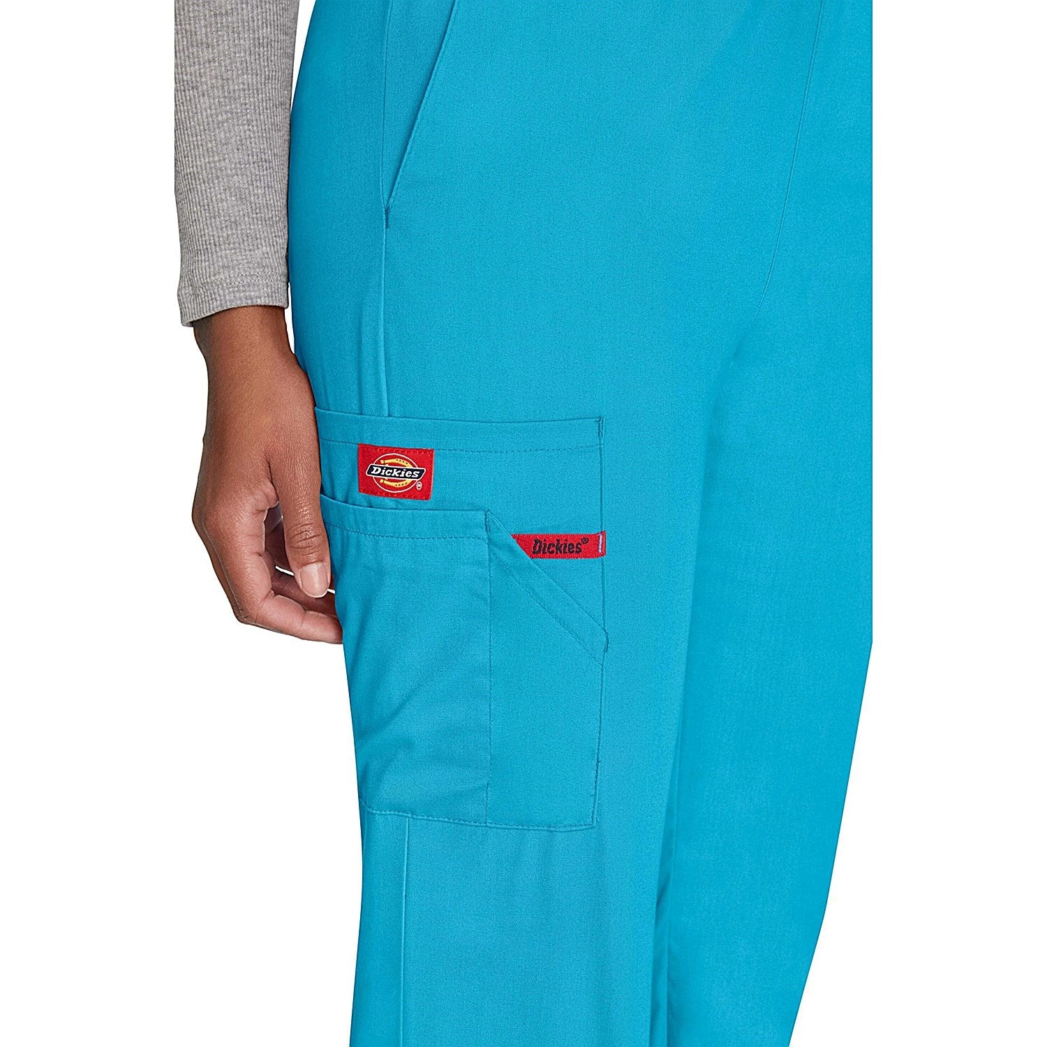 Dickies Signature Tapered Leg Scrub Pants, Teal, 2XL Easy2Order : WIS22335