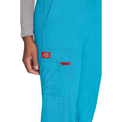 Dickies Signature Tapered Leg Scrub Pants, Teal, 2XL Easy2Order : WIS22335