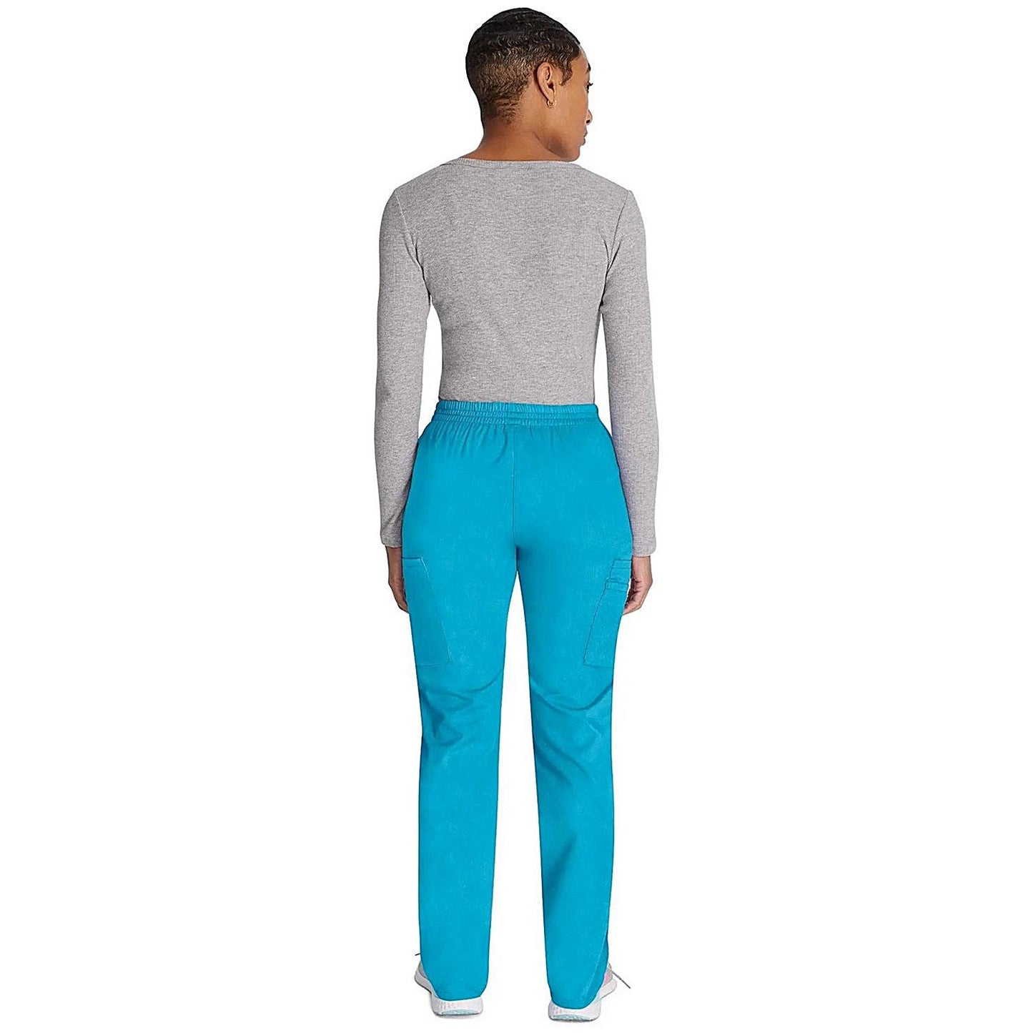 Dickies Signature Tapered Leg Scrub Pants, Teal, XL