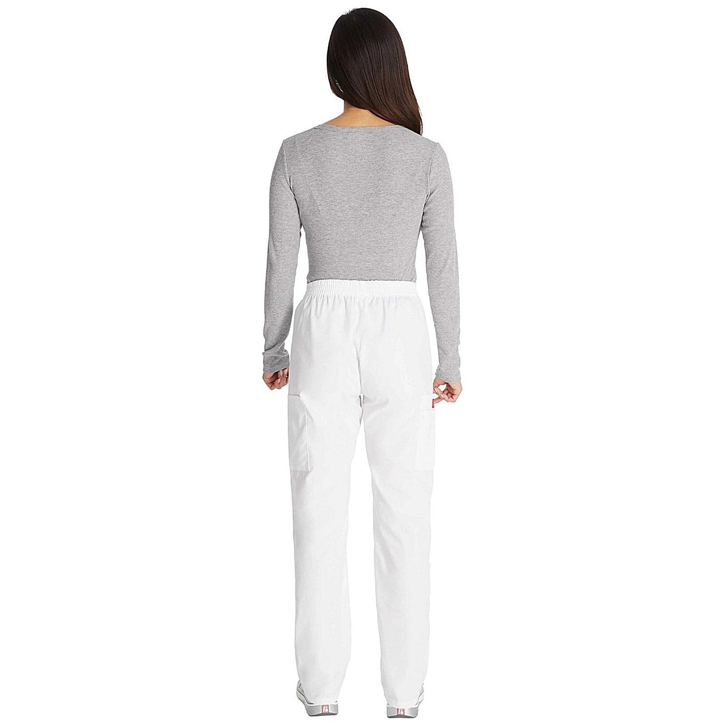 Dickies Signature Tapered Leg Scrub Pants, White, Medium Easy2Order : WIS22354