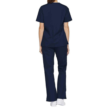 Dickies Signature V-neck Scrub Top, Navy Blue, Small Easy2Order : WIS22419