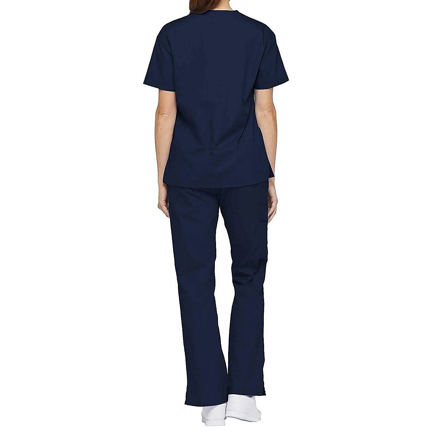 Dickies Signature V-neck Scrub Top, Navy Blue, XL Easy2Order : WIS22420