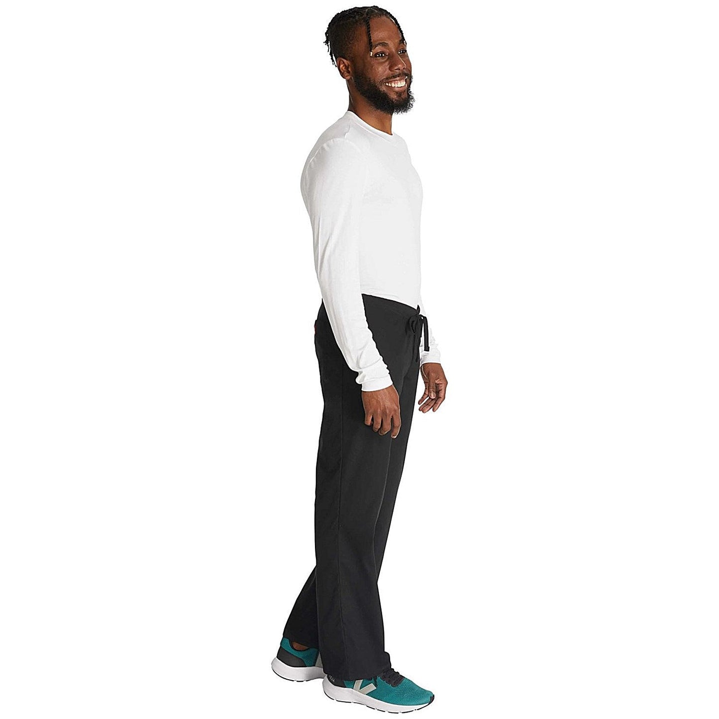 Dickies Signature Drawstring Scrub Bottoms, Black, XS