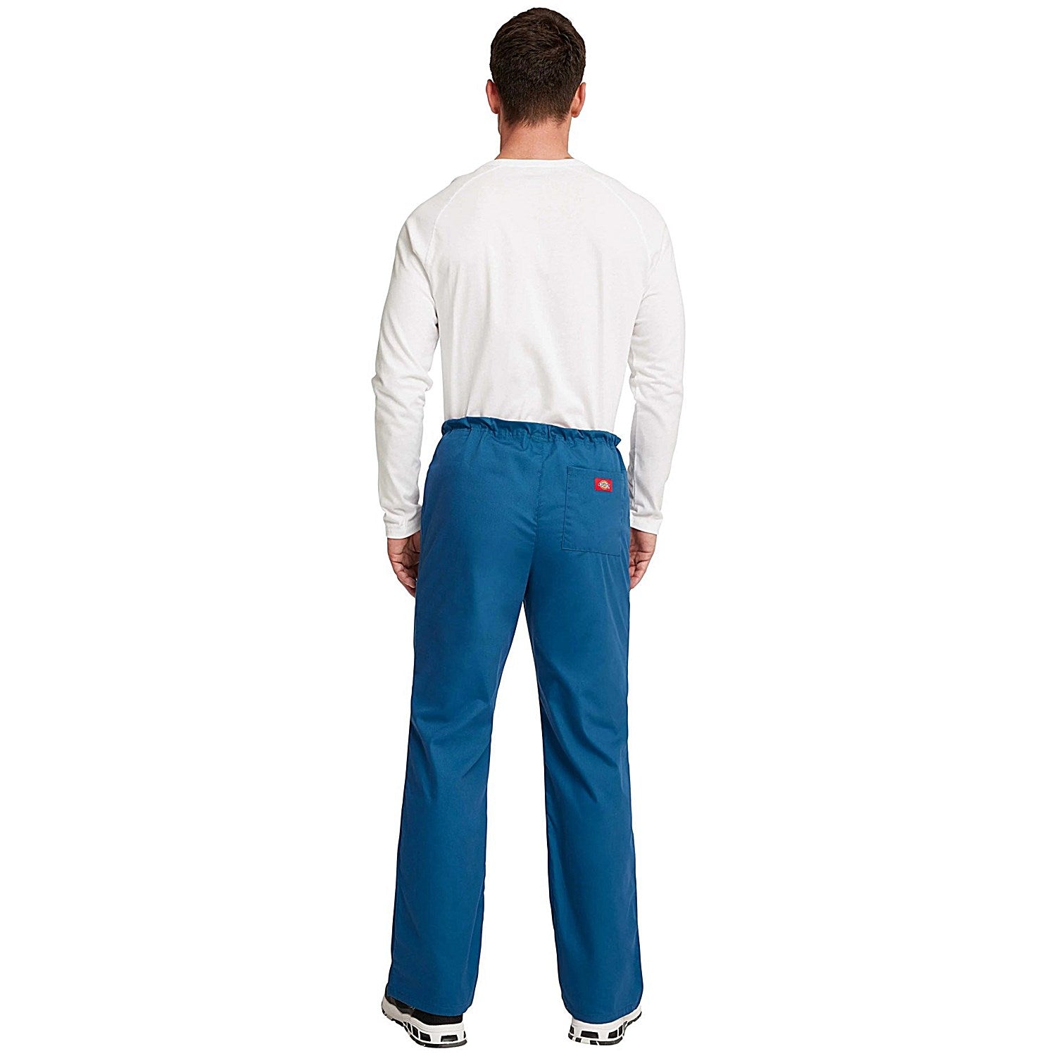 Dickies Signature Drawstring Scrub Bottoms, Caribbean Blue, 2XS Easy2Order : WIS22526