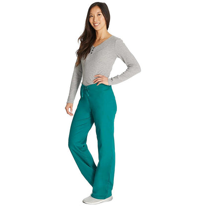 Dickies Signature Drawstring Scrub Bottoms, Hunter Green, Large Easy2Order : WIS22553