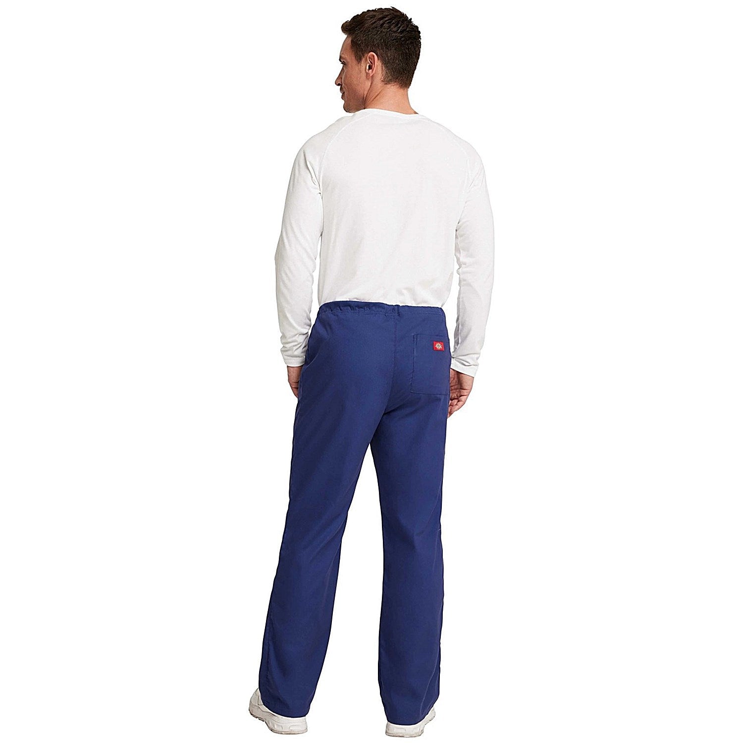 Dickies Signature Drawstring Scrub Bottoms, Navy Blue, Small Easy2Order : WIS22563