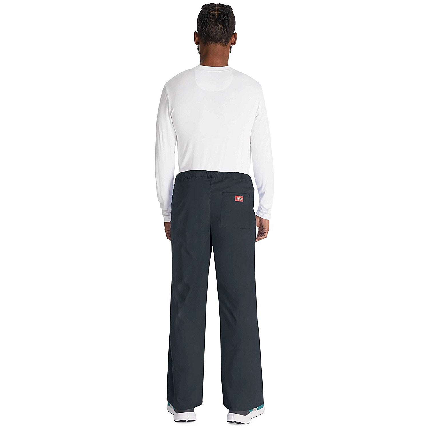 Dickies Signature Drawstring Scrub Bottoms, Pewter Grey, XL Easy2Order : WIS22572
