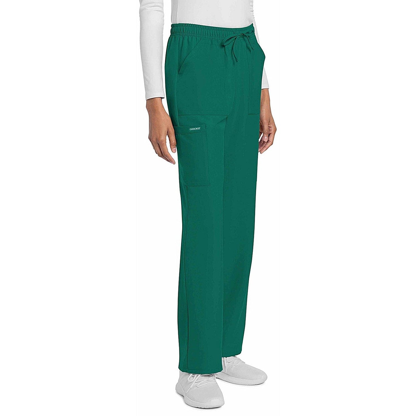 Cherokee Originals Ultra Women's Medical Scrub Trousers, Hunter Green, XS