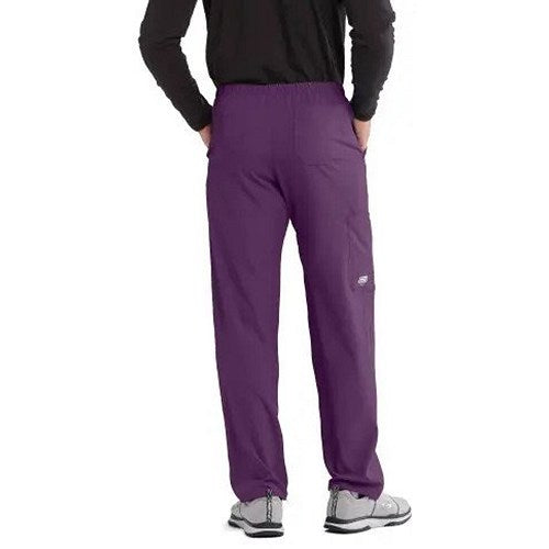 Skechers Structure Scrub Trousers, Eggplant Purple, Small, Short Leg Easy2Order : WIS24559