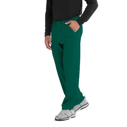 Skechers Structure Scrub Trousers, Hunter Green, Small, Tall Leg