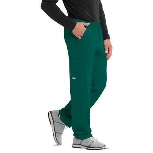 Skechers Structure Scrub Trousers, Hunter Green, Small, Tall Leg