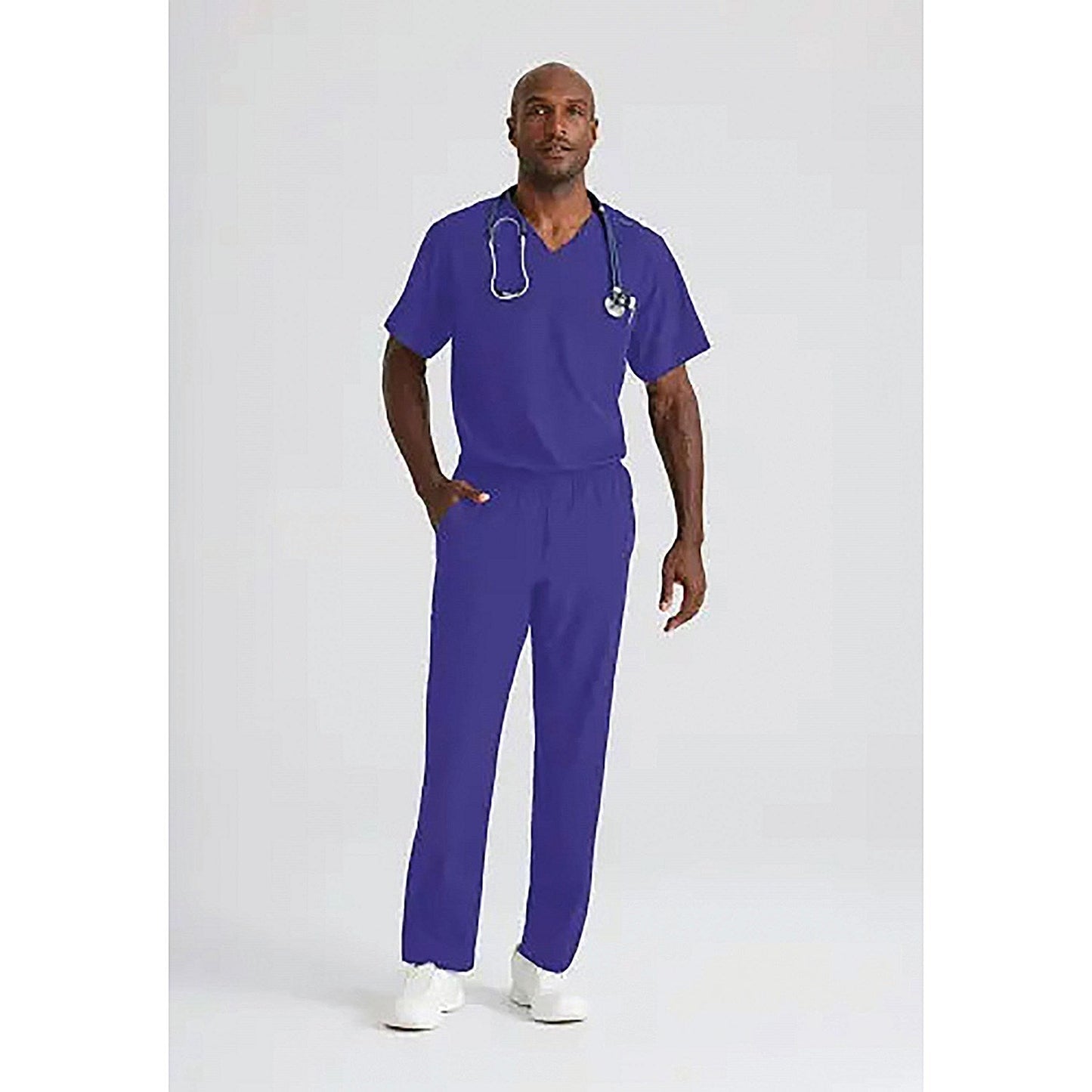 Skechers Unisex Drawcord Scrub Trousers, Grape, 2XL Easy2Order : WIS24580