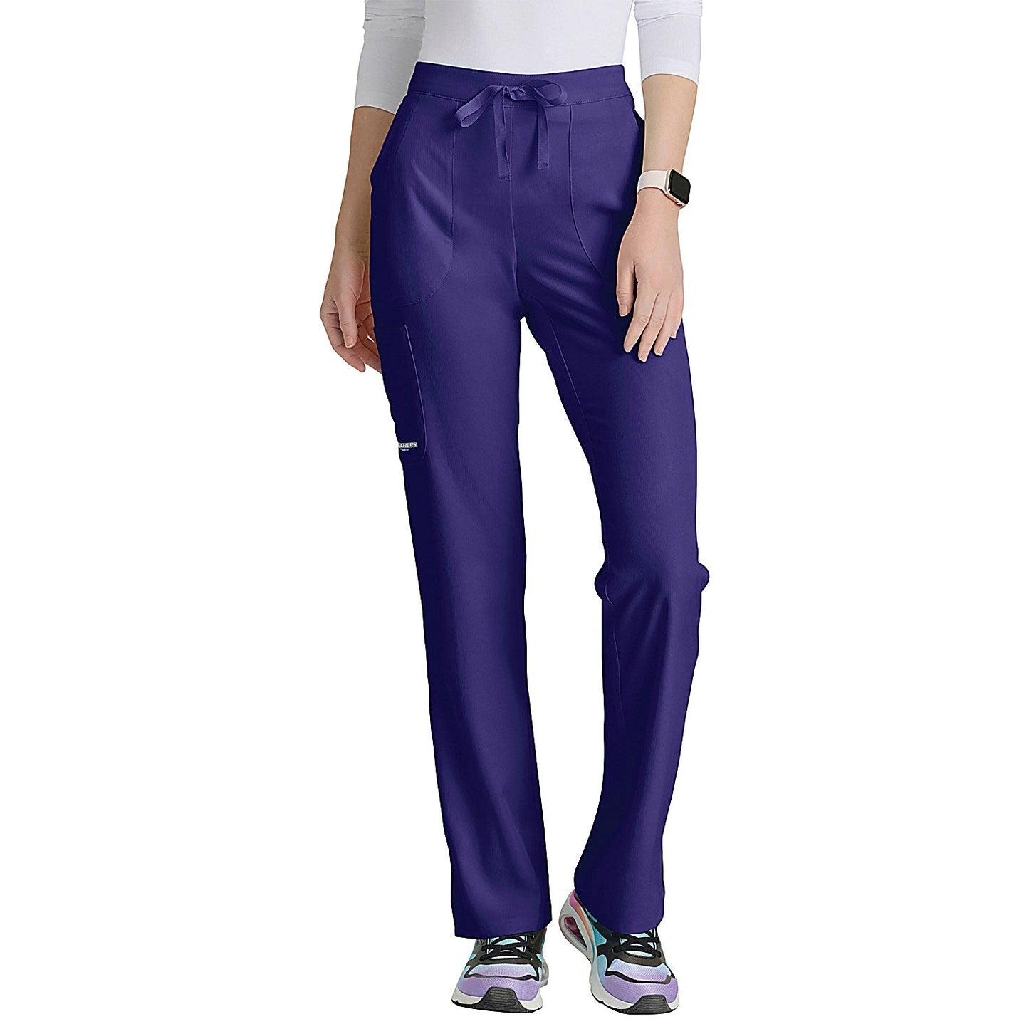 Skechers Female Reliance Mid-Rise Trousers, Grape, 2XL