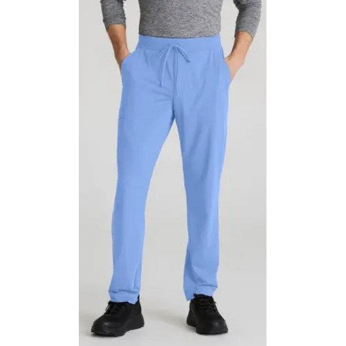 Skechers Slip-ins Rebound Knit Scrub Trousers, Ceil Blue, XL, Regular Leg Easy2Order : WIS24807