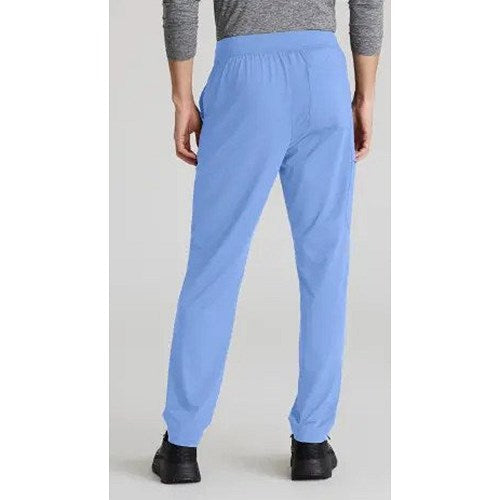 Skechers Slip-ins Rebound Knit Scrub Trousers, Ceil Blue, Large, Tall Leg