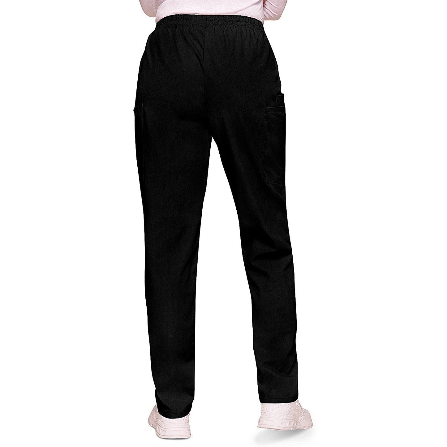Cherokee CH4200 Elasticated Scrub Trousers, Black, Size 2XL